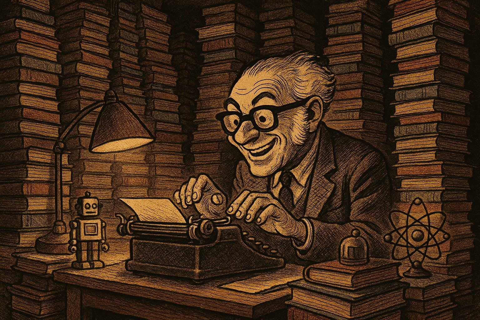 Asimov: el hombre que escribió de todo (literalmente)
