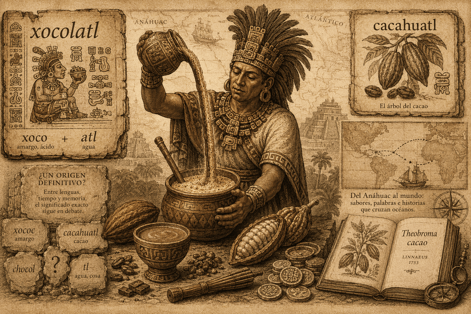 El sabroso origen de la palabra «chocolate»