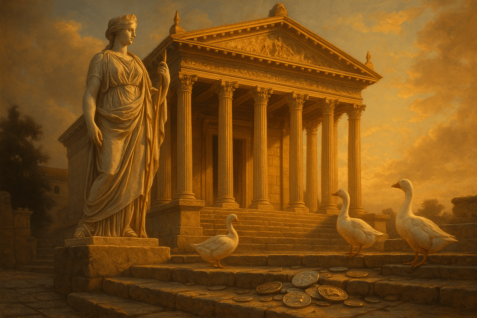 El origen de la palabra moneda: la diosa Juno