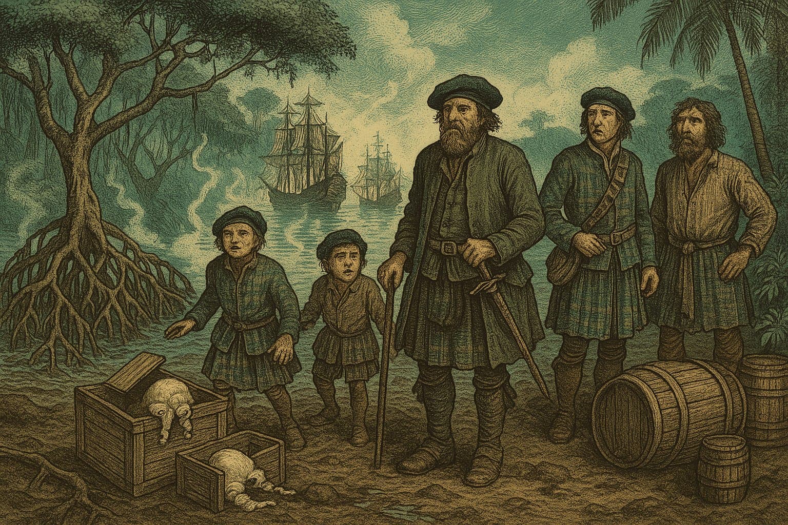 El pantano de Panamá que casi quiebra a Escocia