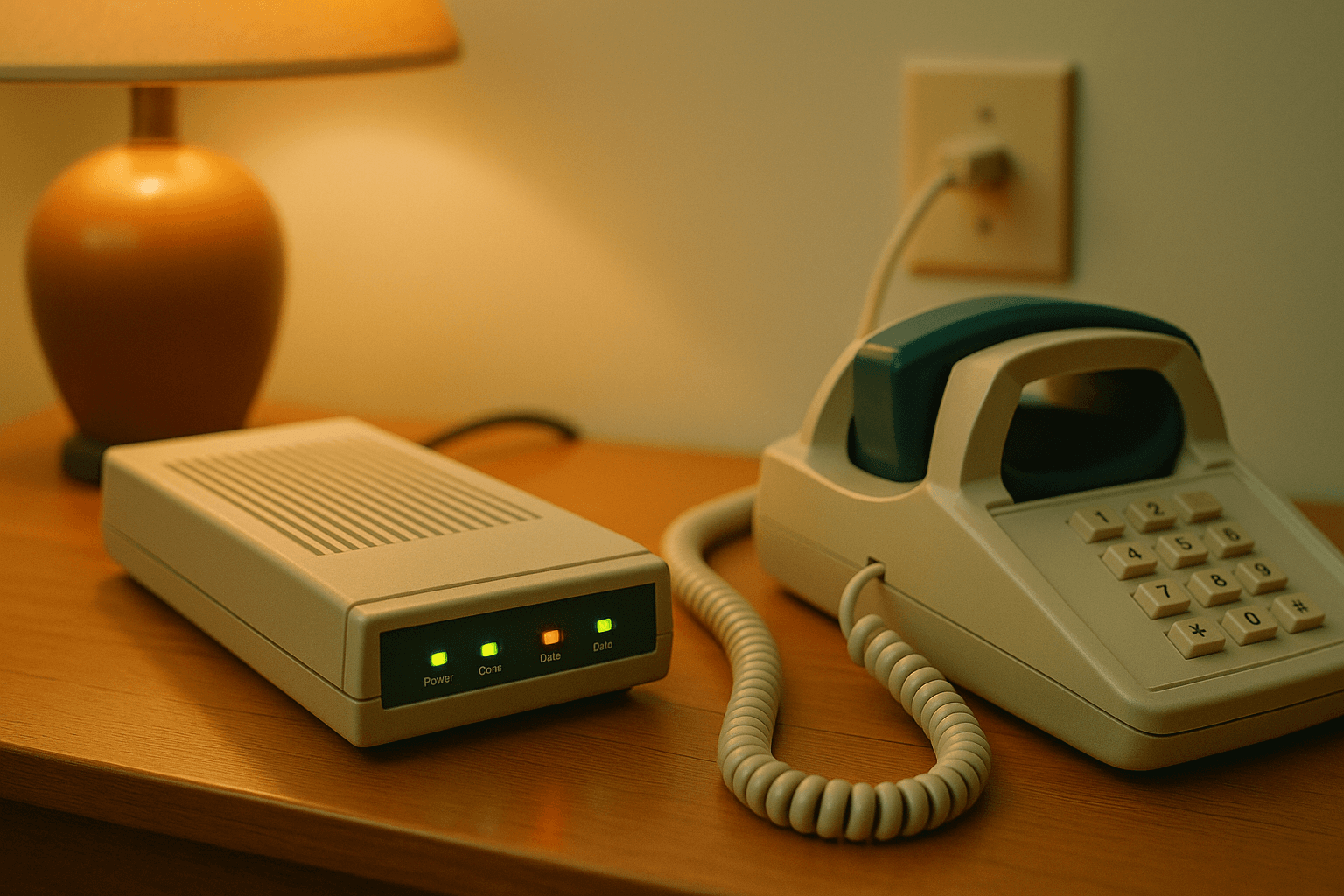 La historia del módem: cuando internet sonaba por teléfono