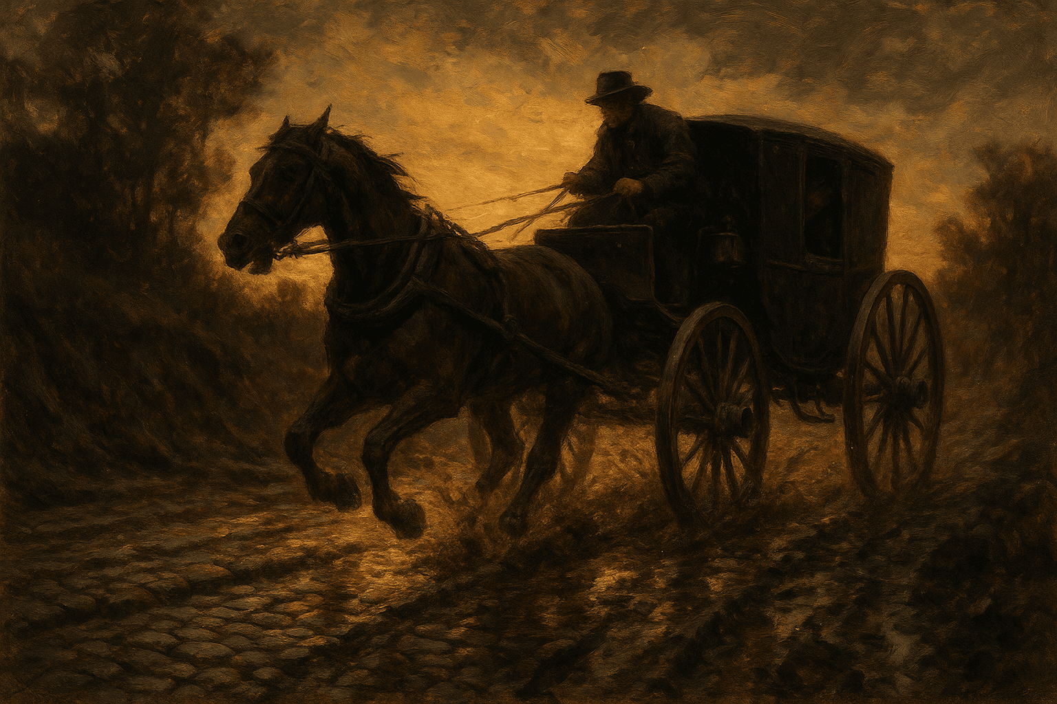 El neumático antes del caucho: la historia de viajar duro