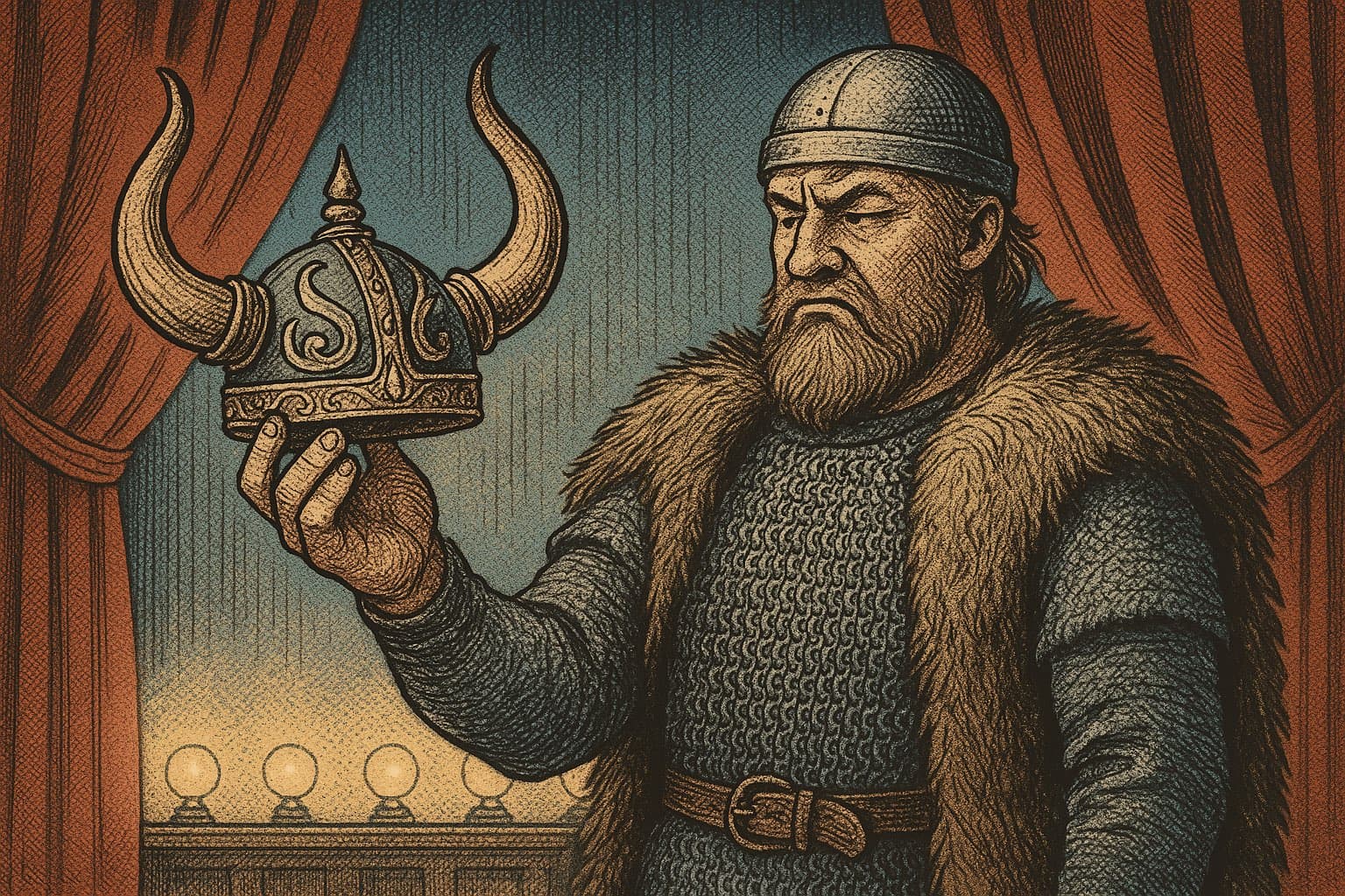 Los vikingos jamás usaron cascos con cuernos