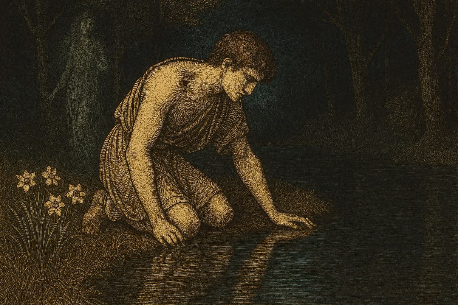 Narciso no se enamoró de sí mismo: el mito detrás de «narcisista»