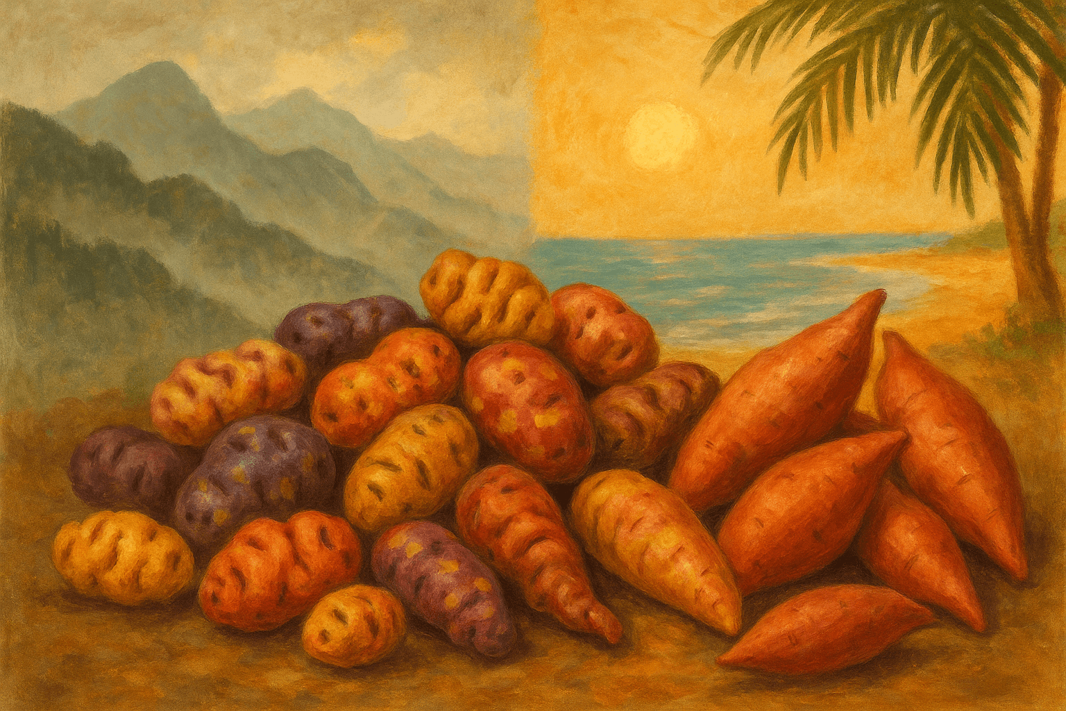 Papa, patata y batata: una confusión de dos continentes