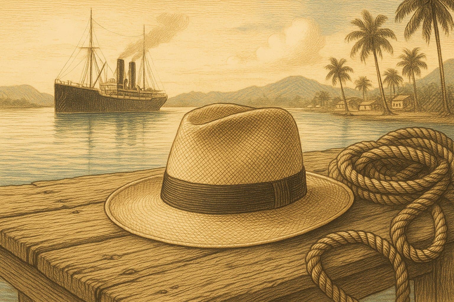 ¿Por qué el sombrero Panamá se llama Panamá si nació en Ecuador?